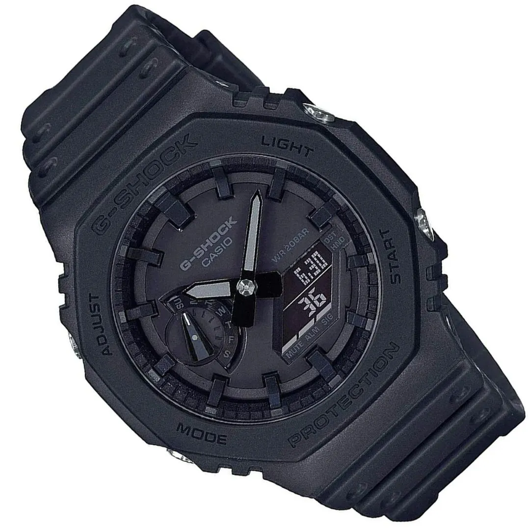 Casio GA-2100-1A1DR G-SHOCK Black 200m Water Resistance Watch