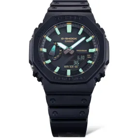 Casio GA-2100RC-1AER Analog Digital Black Watch