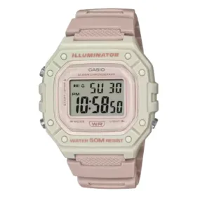 Casio Illuminator Digital Watch W-218HC-4A2VDF