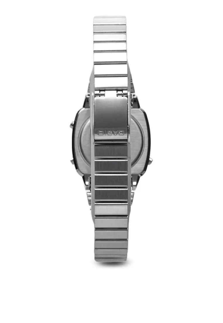 Casio LA670WA-7DF Silver Stainless Watch for Women