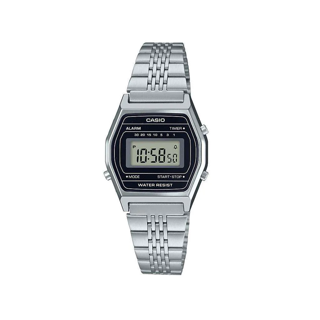 Casio LA690WA-1DF Silver Stainless Watch for Women