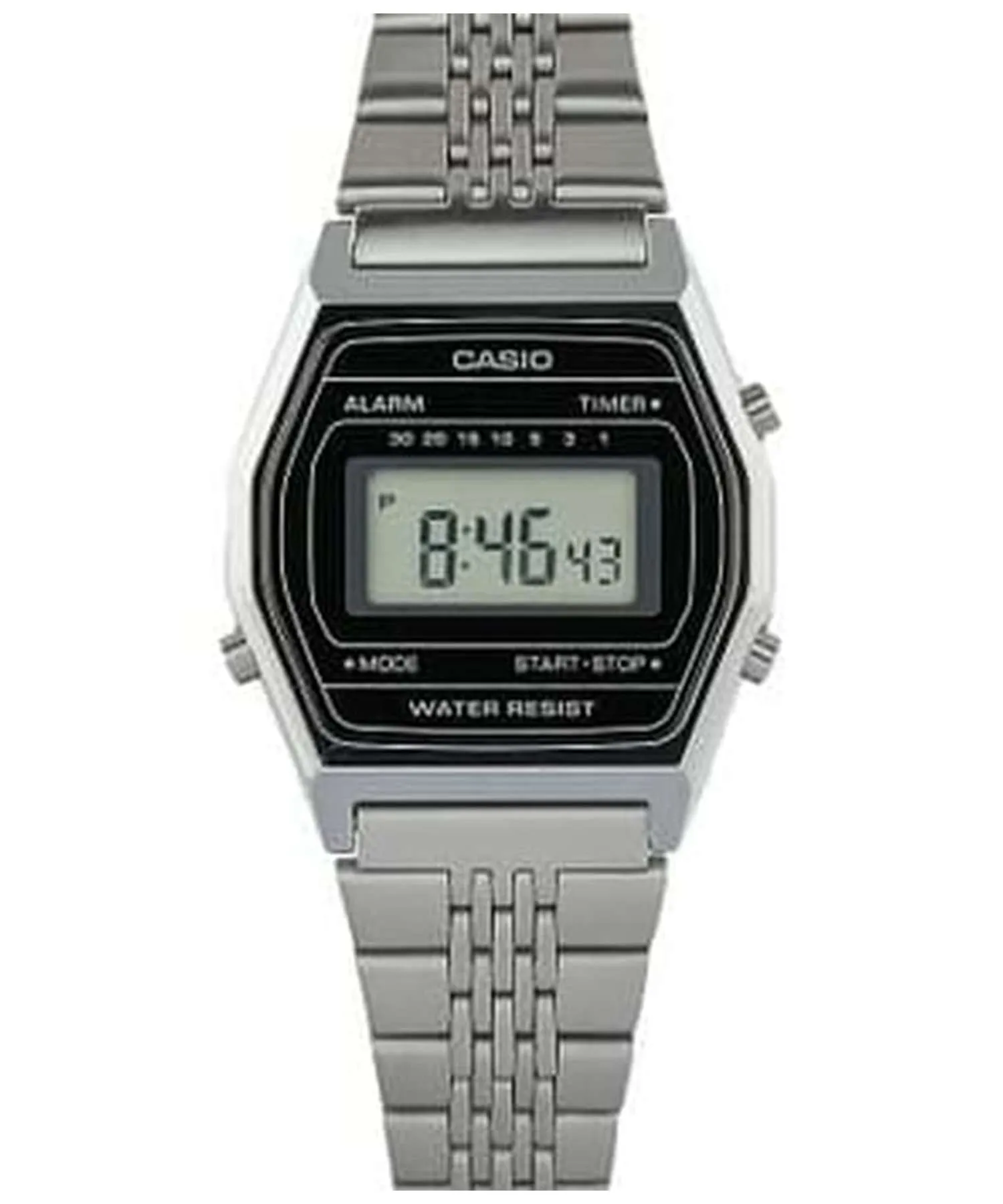 Casio LA690WA-1DF Silver Stainless Watch for Women