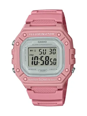 Casio Pink Digital Watch W218HC-4A