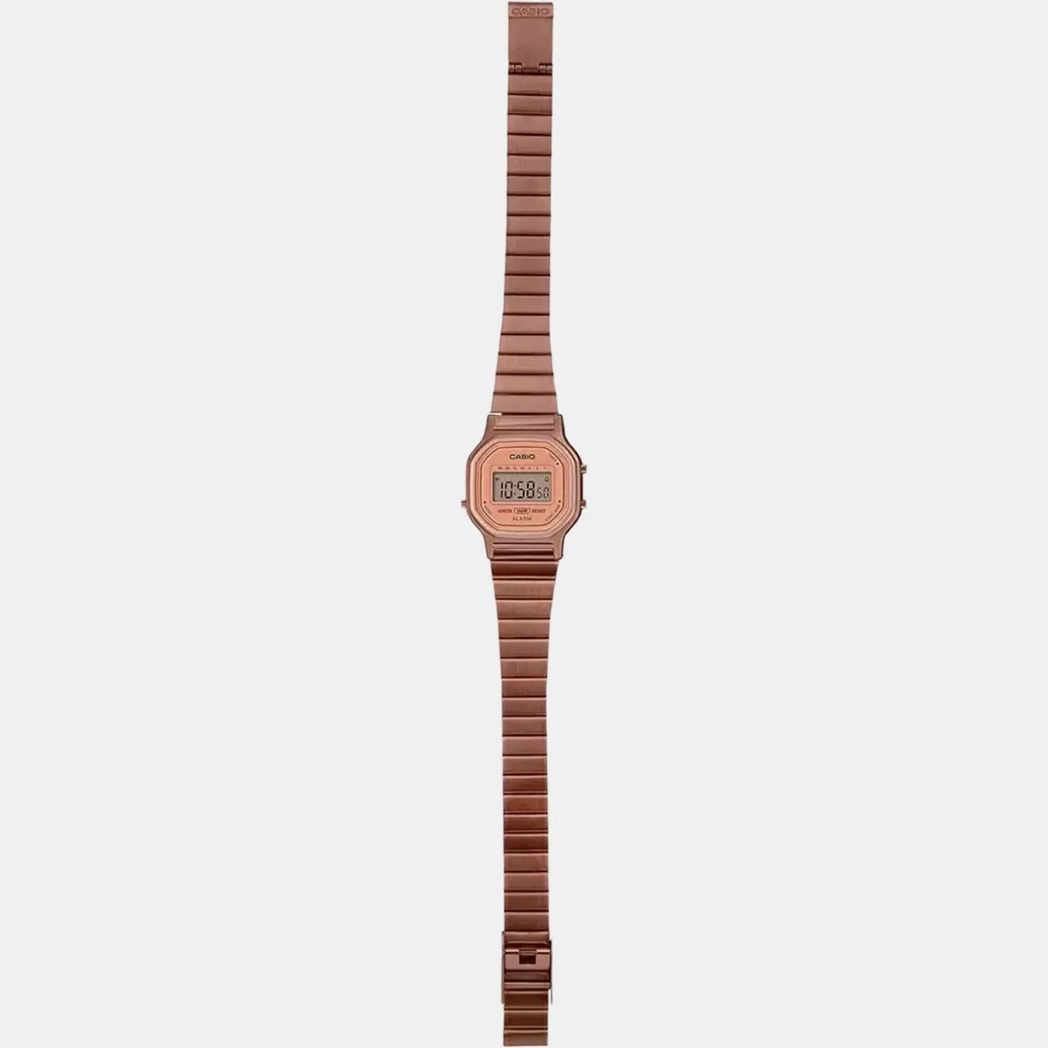 Casio Vintage Women's Rose Gold Digital Watch- LA-11WR-5ADF