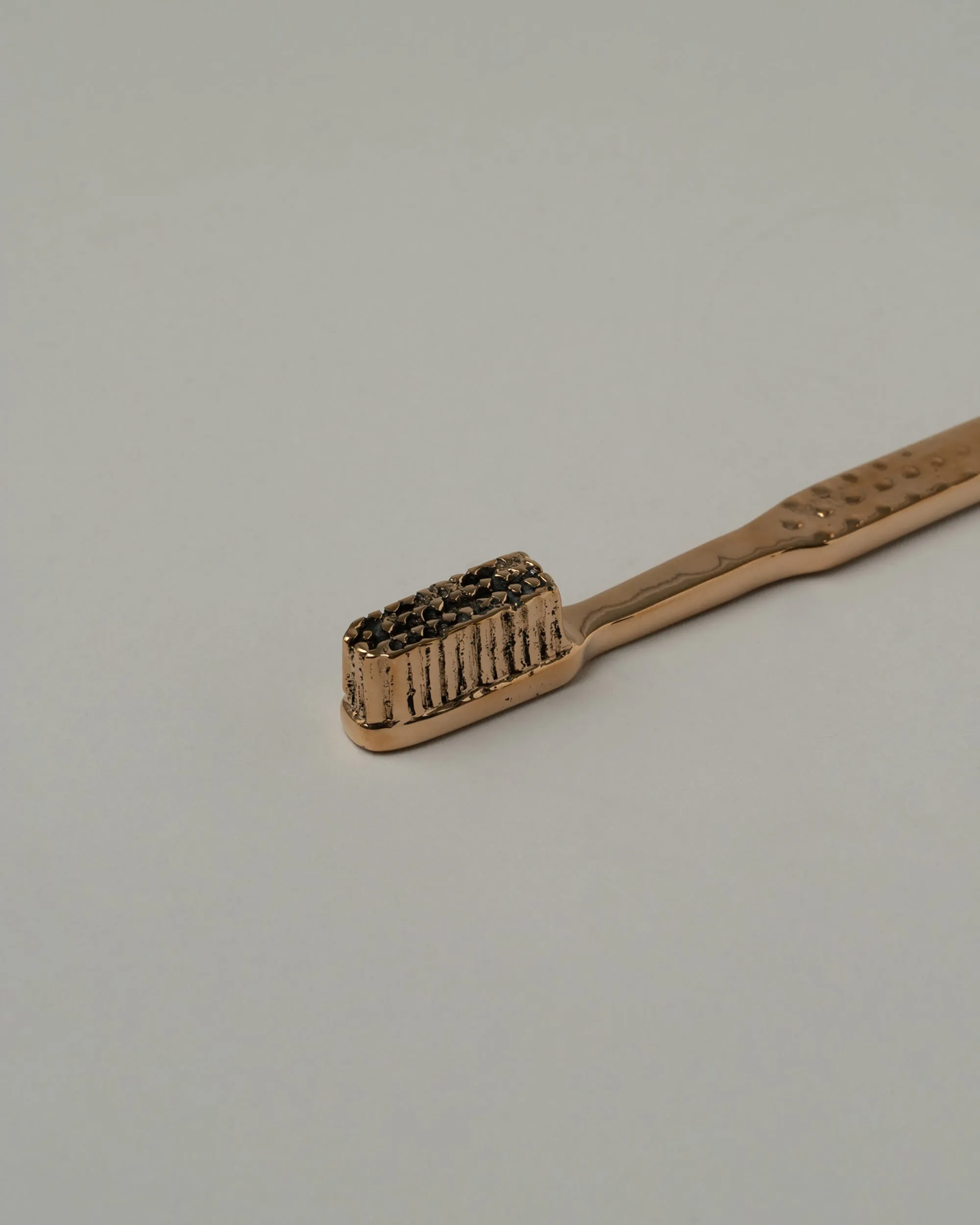 Cast Bronze Toothbrush