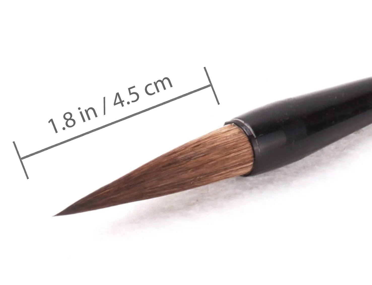 CHEEKY RAT -  Rat Hair Hard-Tip Fineline Gongbi Calligraphy Sumi Brush