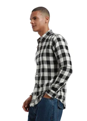 Chess Square Black Check shirt