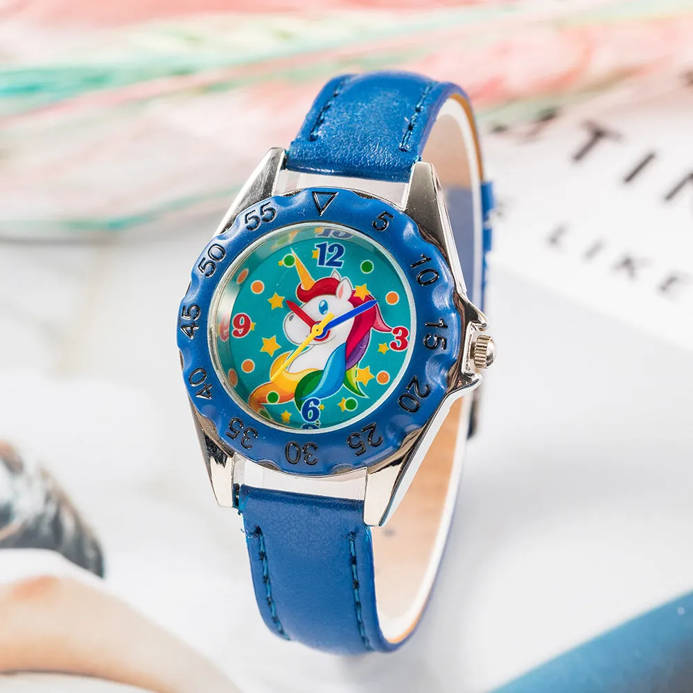 Children's digital circle watch