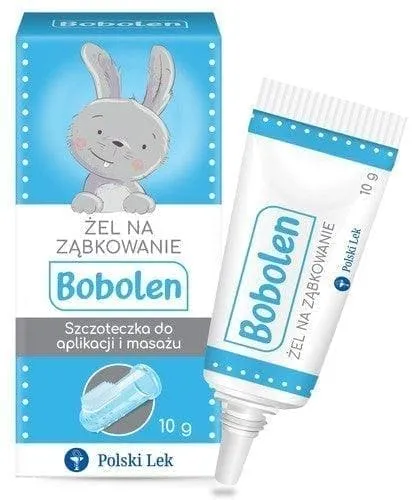 Childrens soothing teeth gel, Bobolen teething gel