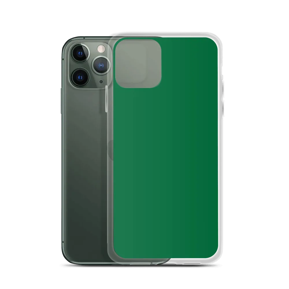 Christmas Green iPhone Case