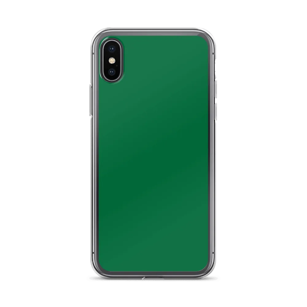 Christmas Green iPhone Case