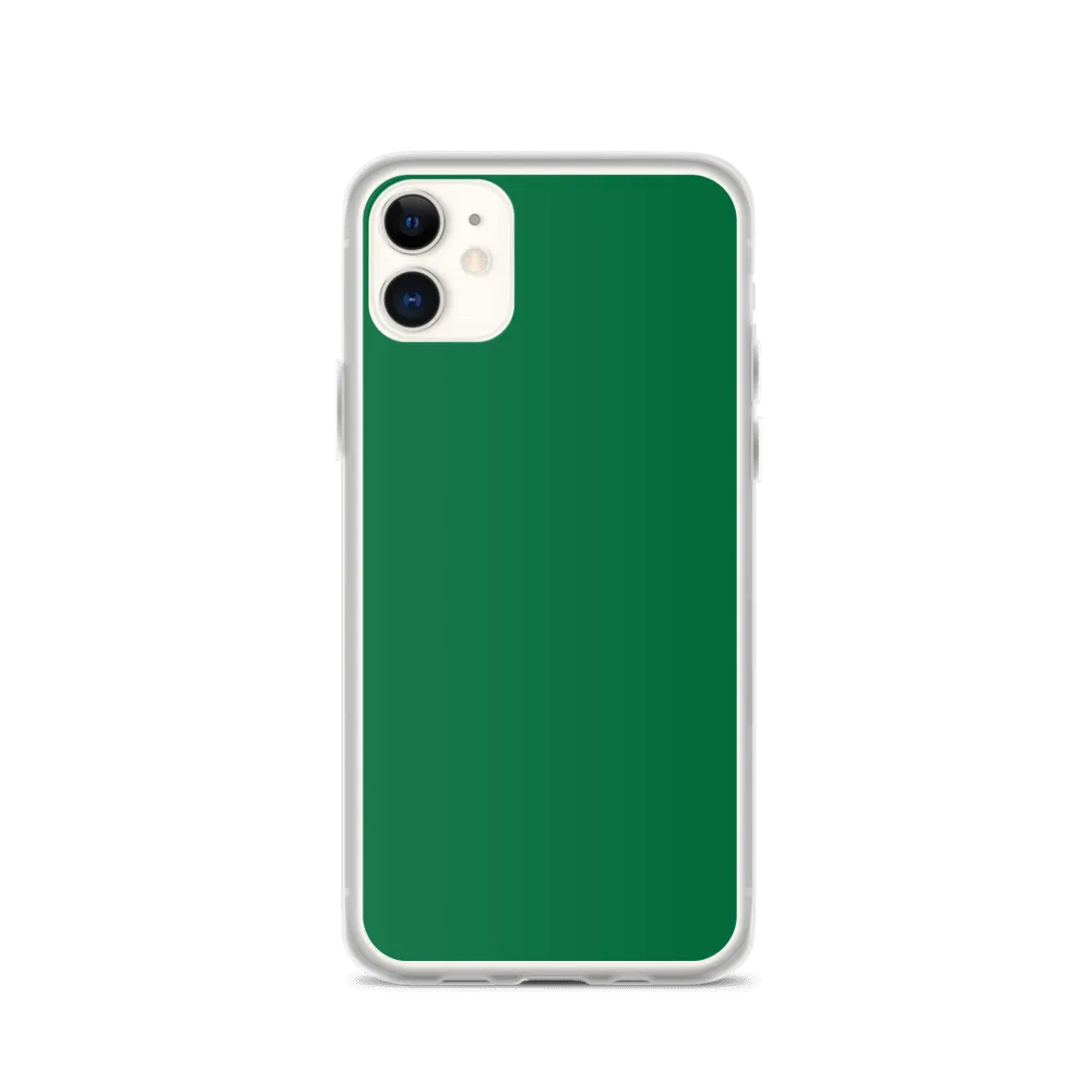 Christmas Green iPhone Case