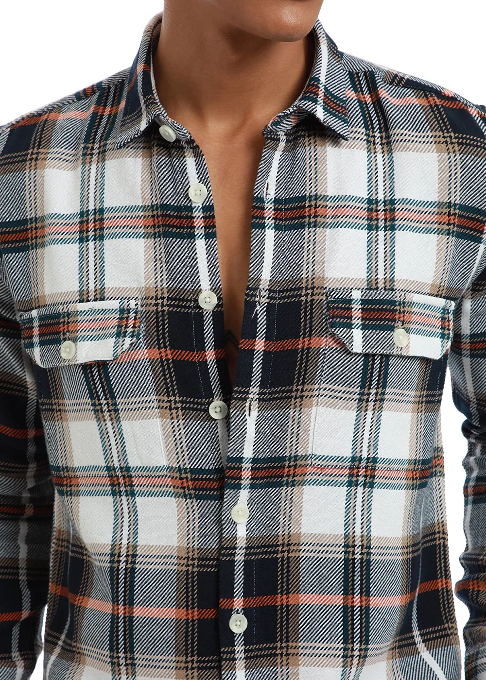 Classic Brushed Cotton Check Shirt