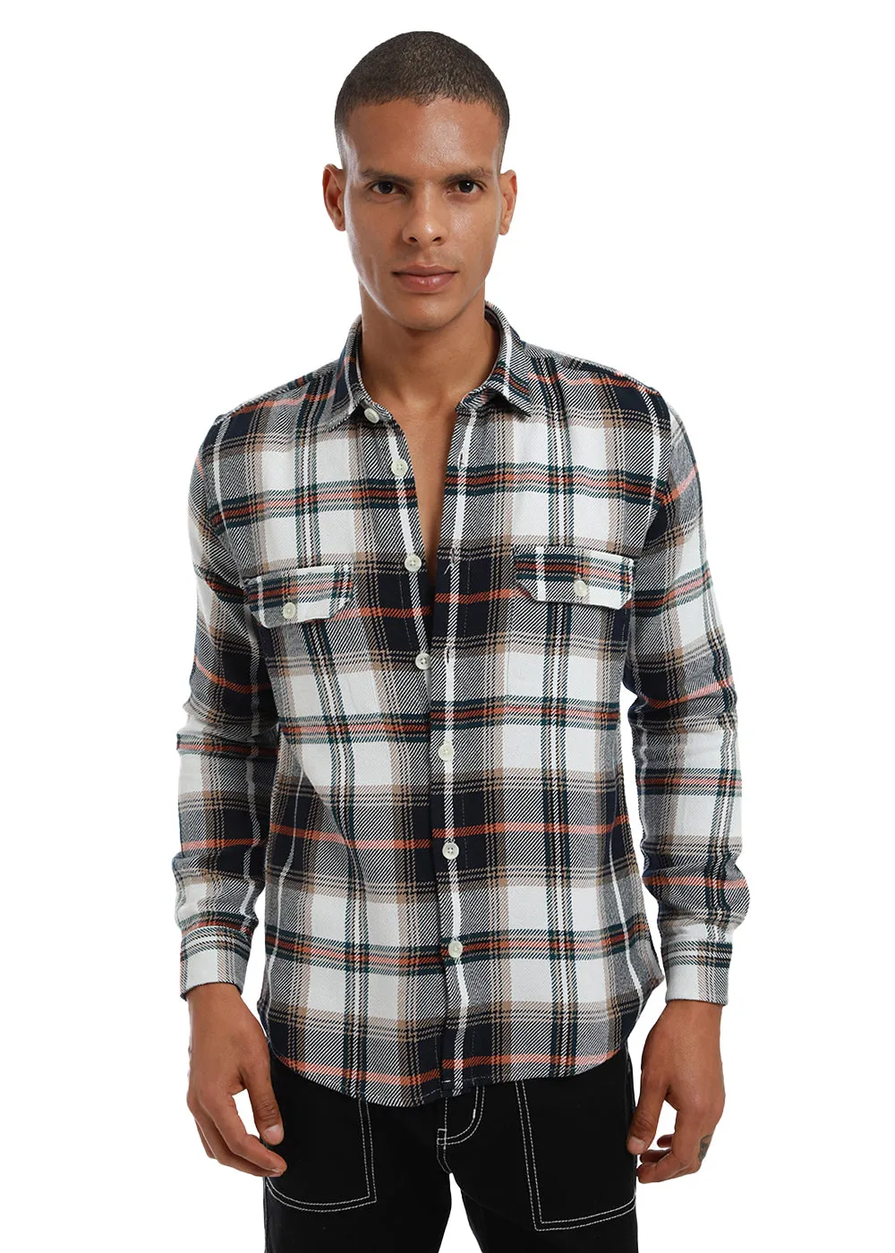 Classic Brushed Cotton Check Shirt