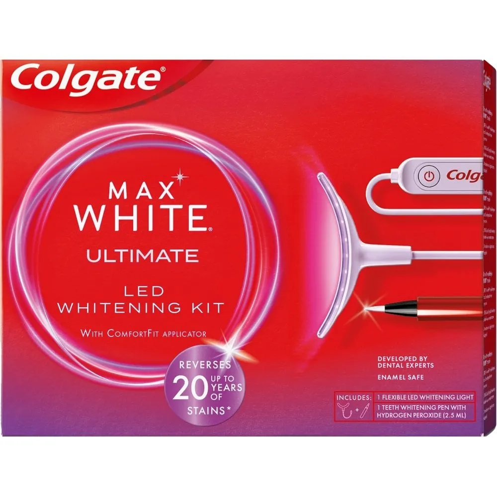 Colgate Max White Ultimate LED Whitening Kit