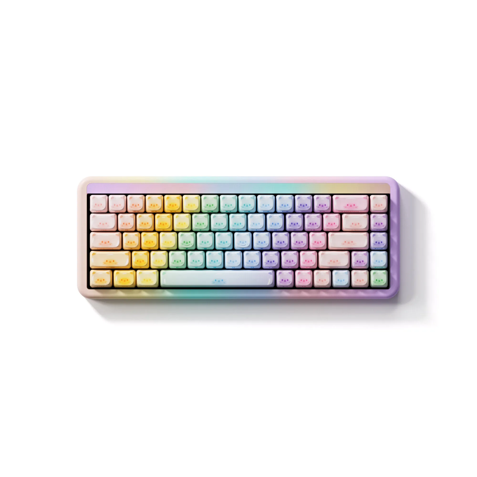 Colorful Cats Keycap Set (142-key)