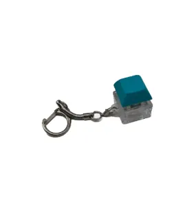 Computer Button Keychain