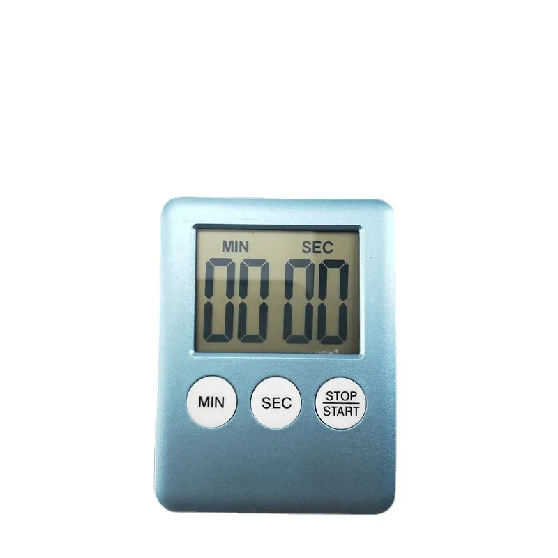 Cooking Timer LCD Digital Screen Clock Kitchen Countdown Timer Mechanical Digital Kitchen Timer Magnetic