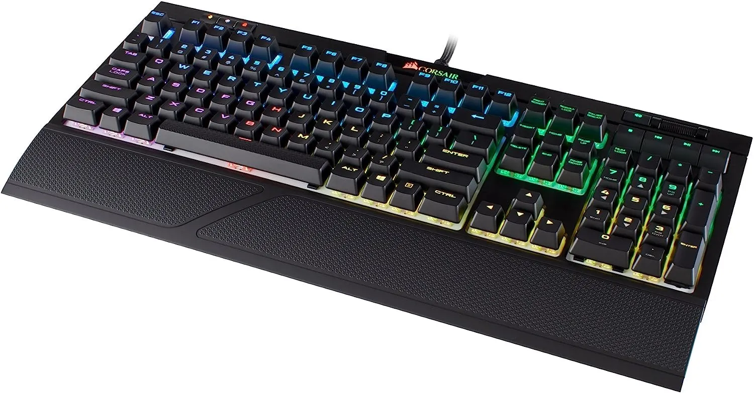 Corsair STRAFE RGB MK.2 Mechanical Gaming Keyboard — CHERRY® MX Red CH-9104110-NA