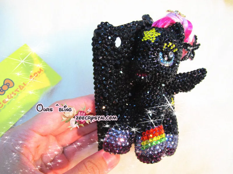 Czech/ Swarovski COOL My Little Pony / Little Pegasus 3D Cell Phone Case