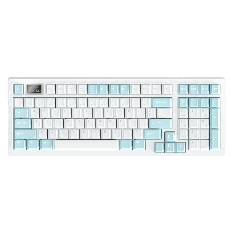 DAREU A98 PRO II | Wireless 98-Key RGB Custom Hotswap Keyboard with Display