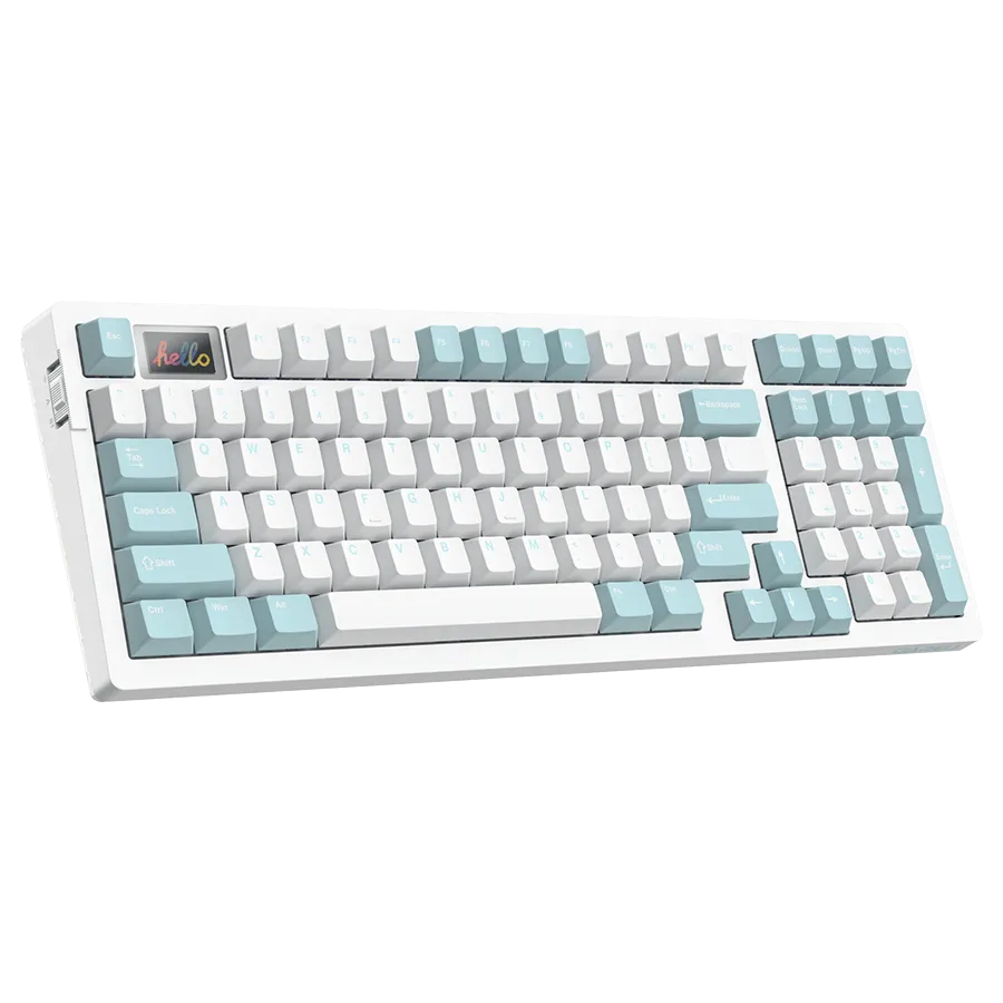 DAREU A98 PRO II | Wireless 98-Key RGB Custom Hotswap Keyboard with Display