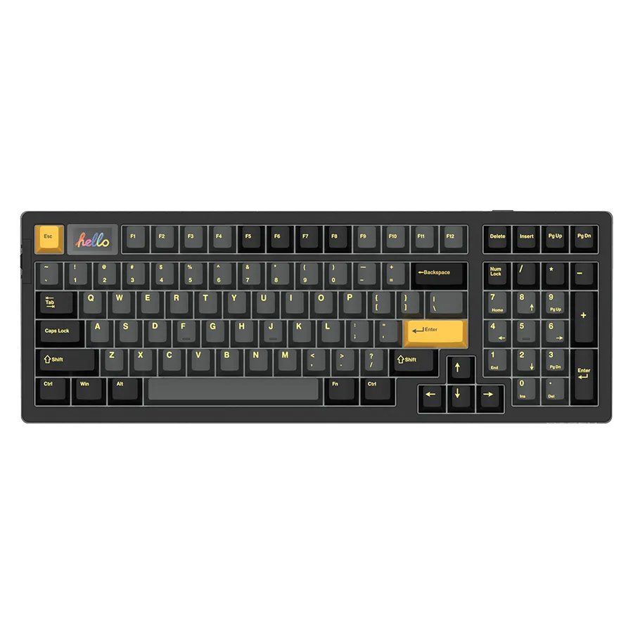 DAREU A98 PRO II | Wireless 98-Key RGB Custom Hotswap Keyboard with Display