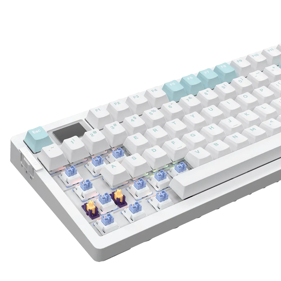 DAREU A98 PRO II | Wireless 98-Key RGB Custom Hotswap Keyboard with Display