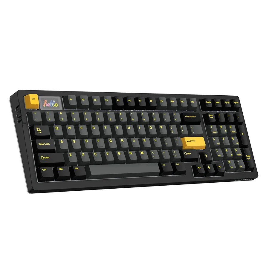 DAREU A98 PRO II | Wireless 98-Key RGB Custom Hotswap Keyboard with Display