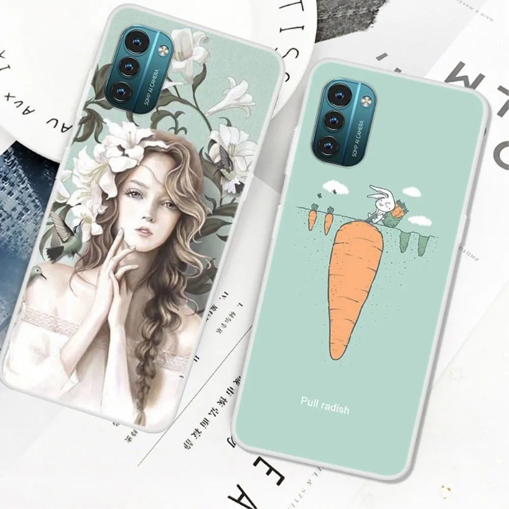 Deco Nokia G11 / G21 case - Rabbit Pulling Carrots