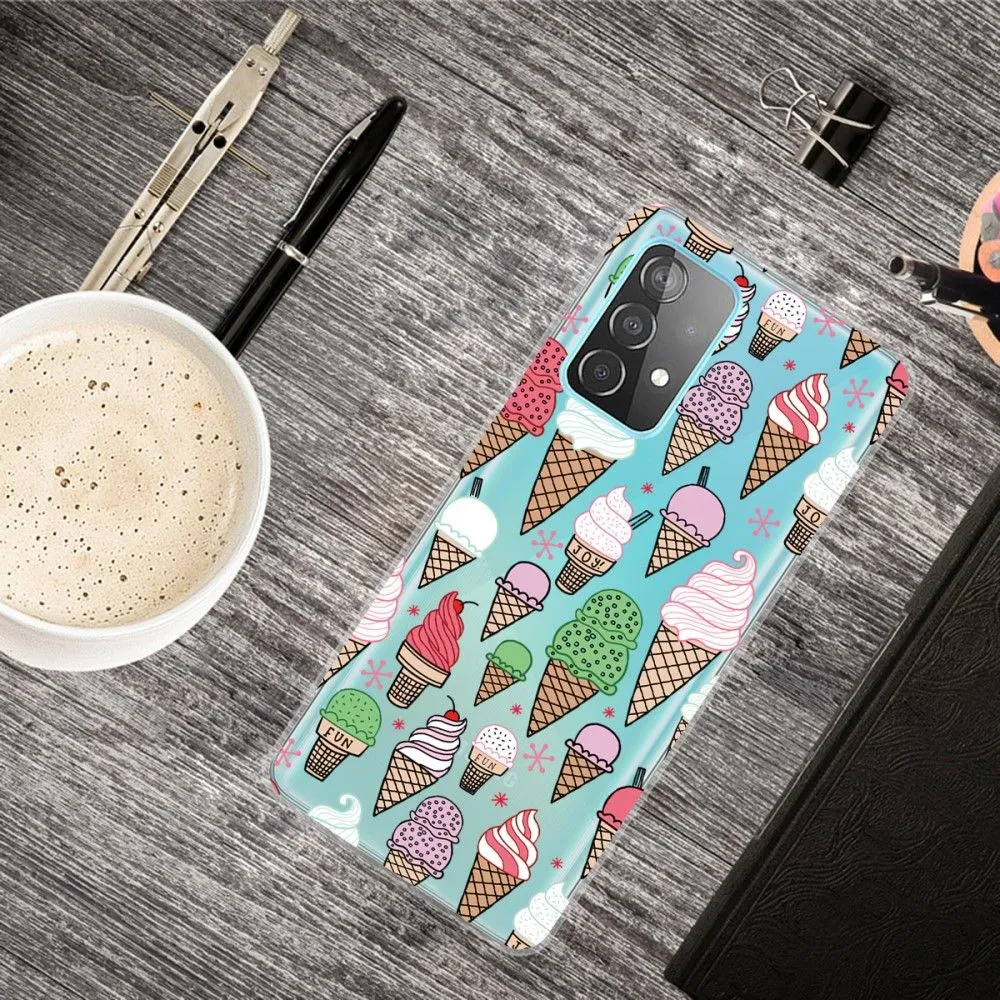 Deco Samsung Galaxy A73 case - Fun Ice Cream