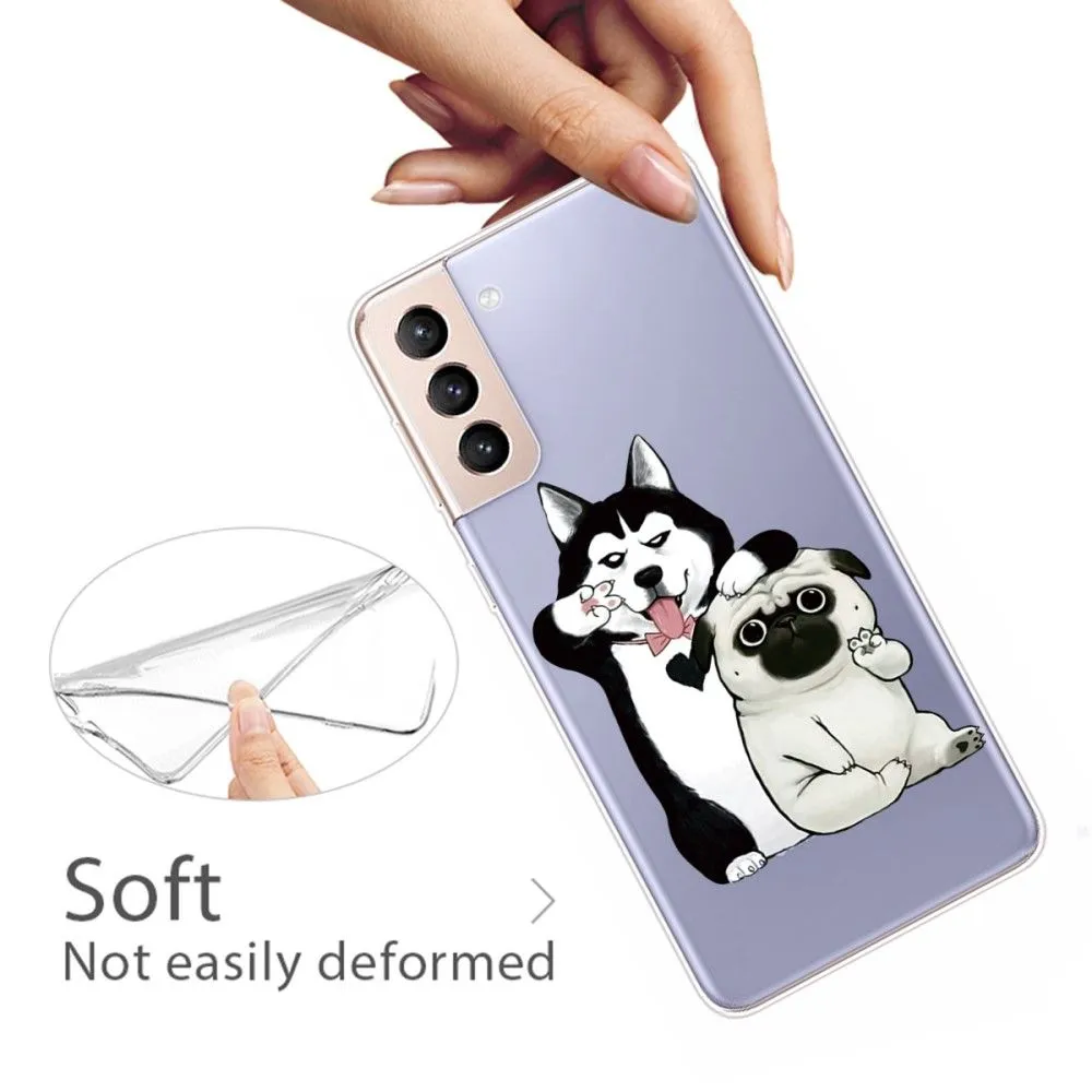 Deco Samsung Galaxy S22 case - Husky and Shar-Pei