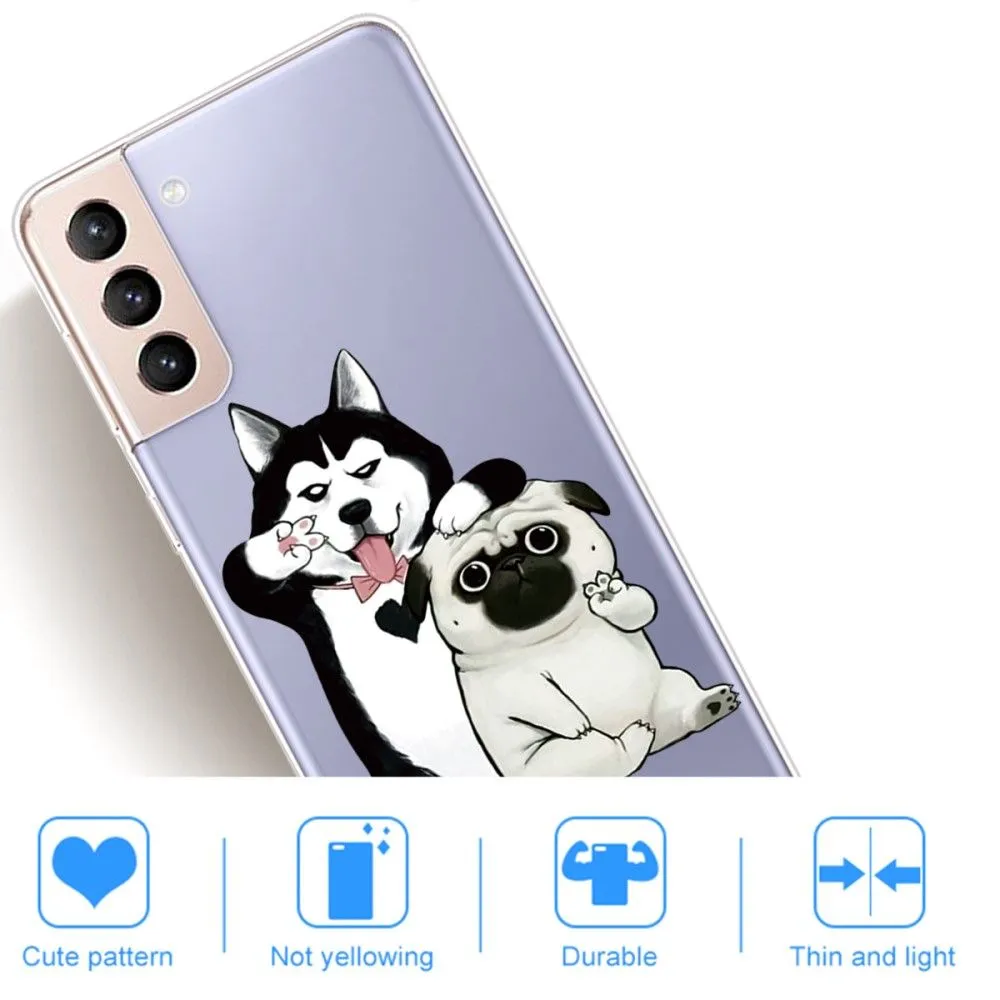 Deco Samsung Galaxy S22 case - Husky and Shar-Pei