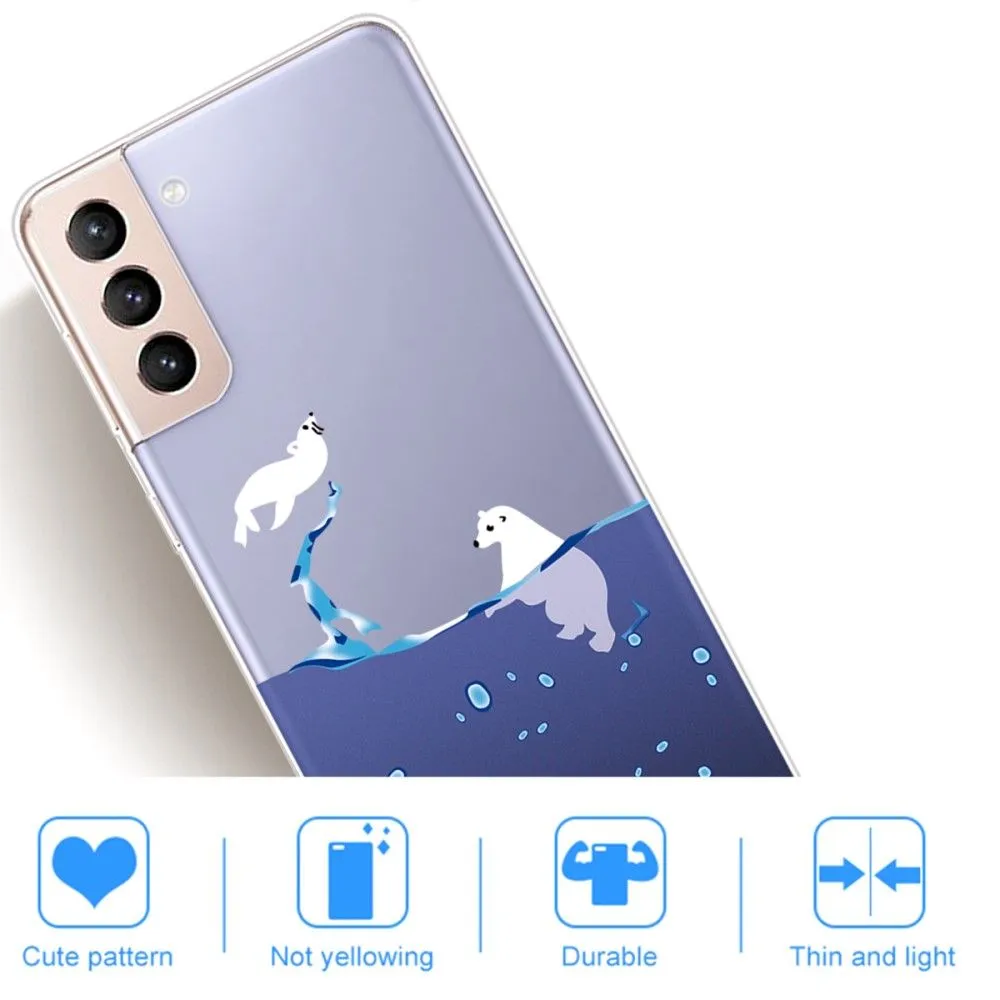 Deco Samsung Galaxy S22 case - Polar Bears