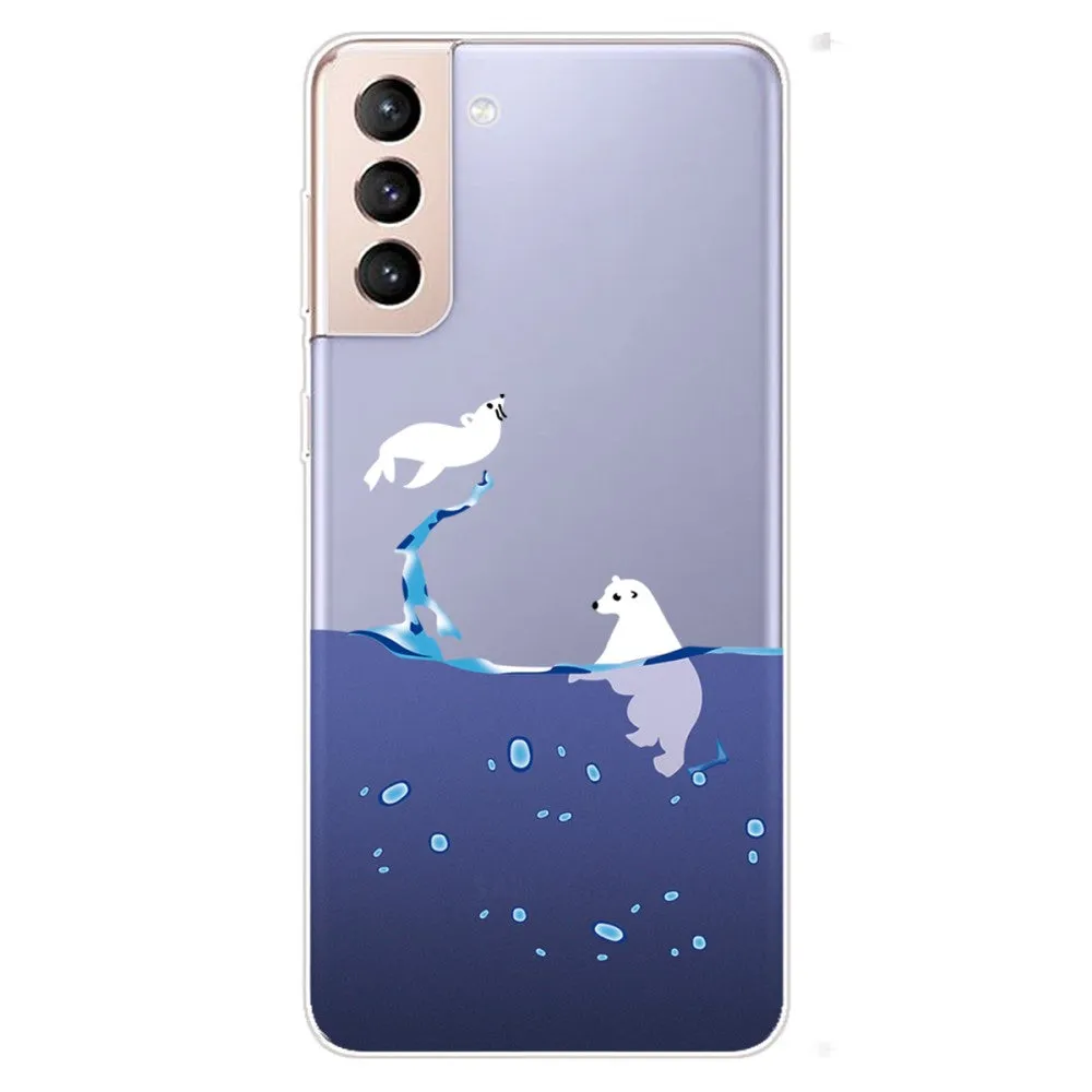 Deco Samsung Galaxy S22 case - Polar Bears