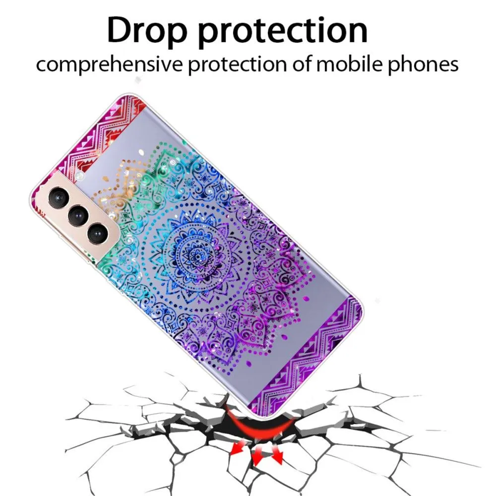 Deco Samsung Galaxy S22 Plus case - Colorful Mandala Pattern