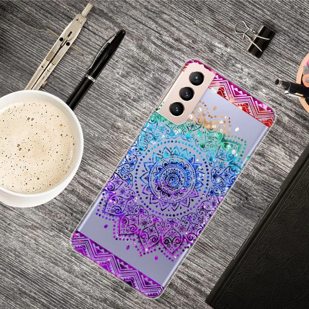 Deco Samsung Galaxy S22 Plus case - Colorful Mandala Pattern