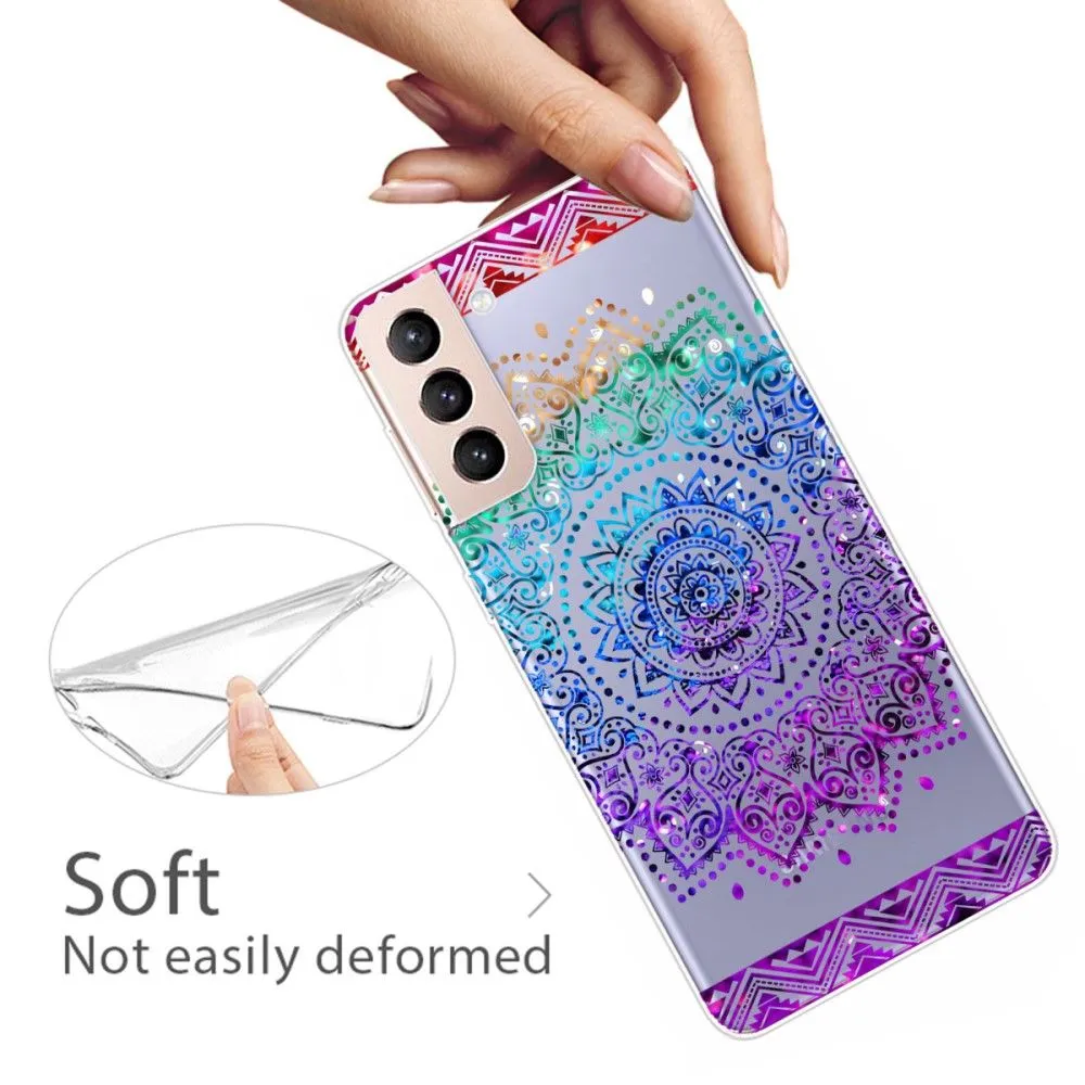 Deco Samsung Galaxy S22 Plus case - Colorful Mandala Pattern