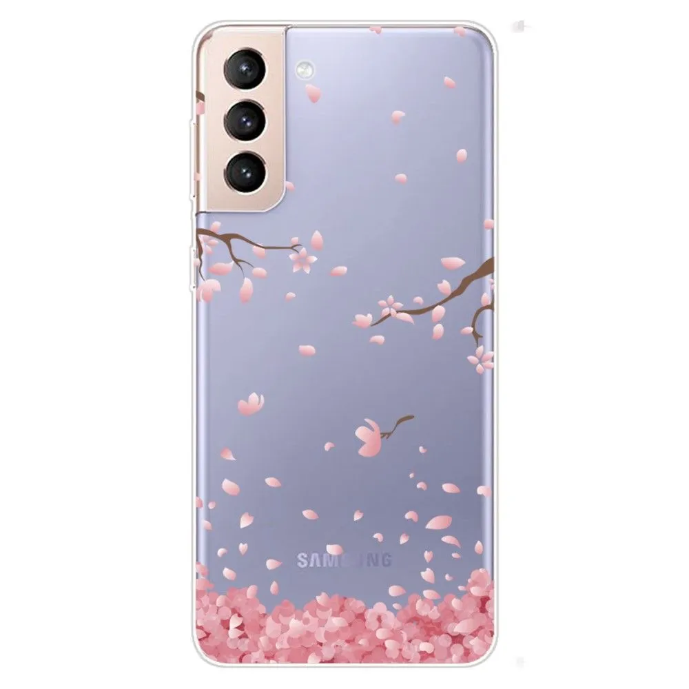 Deco Samsung Galaxy S22 Plus case - Pink Flower