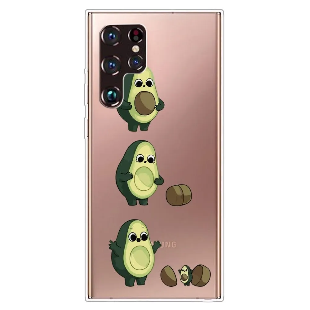 Deco Samsung Galaxy S22 Ultra case - Avocado