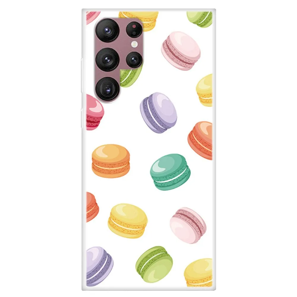 Deco Samsung Galaxy S22 Ultra case - Macaroon