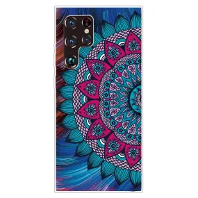 Deco Samsung Galaxy S22 Ultra case - Mandala Flower