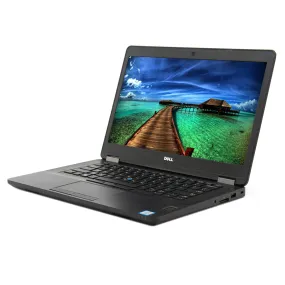 Dell Latitude E5470 Ultrabook 14" FHD (1080p) | Windows 10 Pro | Intel® Core™ i7-6600U up to 3.40 GHz (6th Gen) | 8GB DDR4 RAM | 256GB M.2 NVMe SSD | Webcam | HDMI | Grade A (Certified Refurbished) - 1 Year Warranty