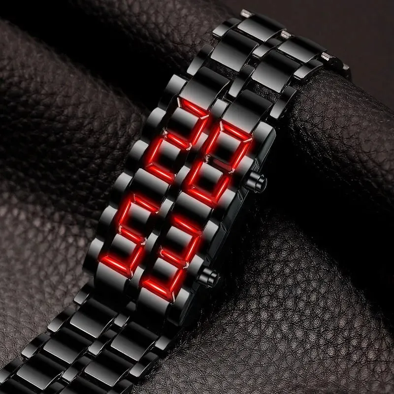 Digital Lava Wristwatch for Men