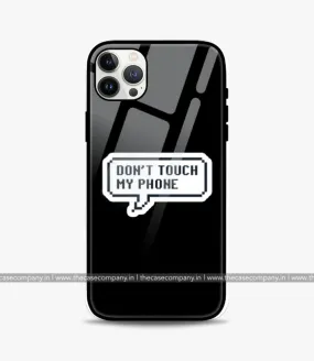 Don't Touch Bubble Glass Case