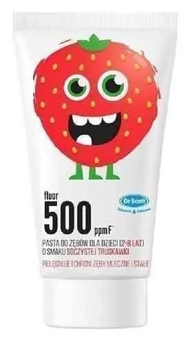 Dr. Scott children's toothpaste strawberry 40ml