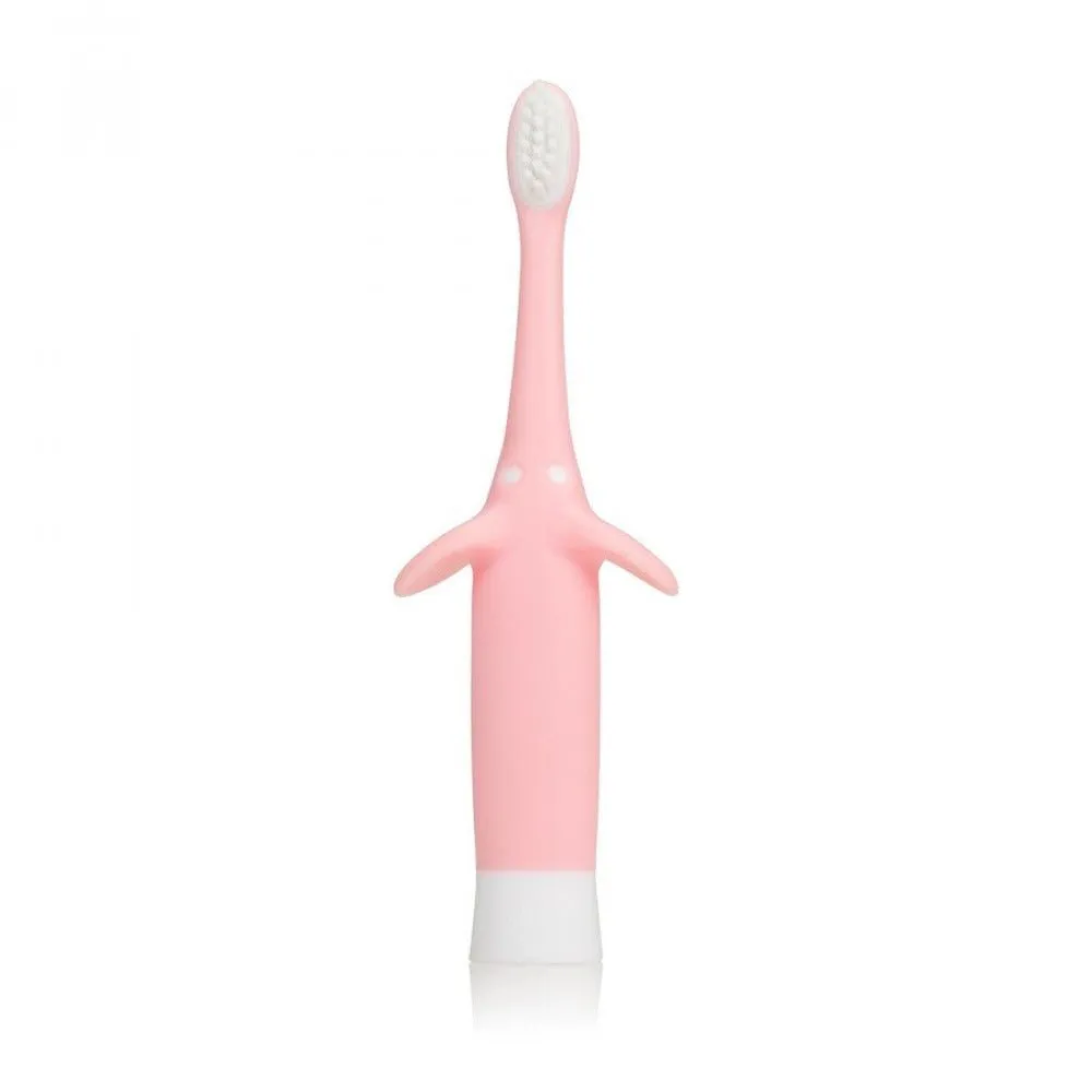 Dr.Brown's Infant-to-Toddler Toothbrush- Pink Elephant