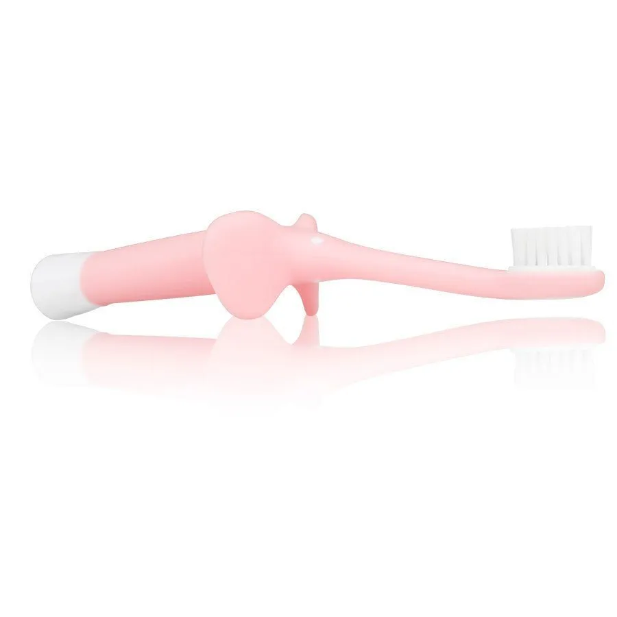 Dr.Brown's Infant-to-Toddler Toothbrush- Pink Elephant