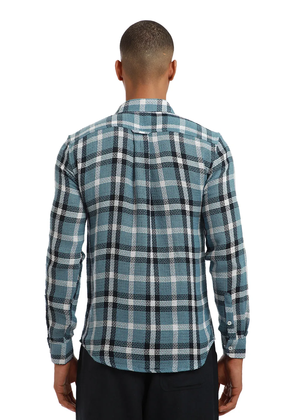 Dulet Blue Check shirt