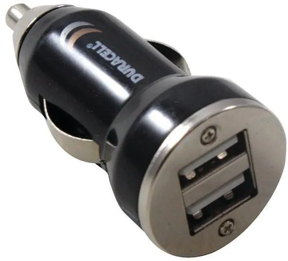 DURACELL DU6117 Dual Mini USB Car Charger